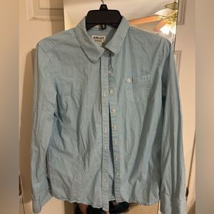 Ariat women’s fitted button down size L